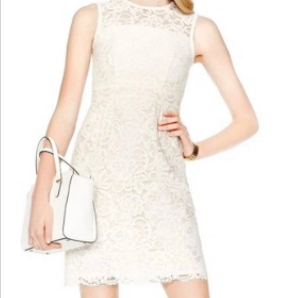 Kate Spade cream lace dress